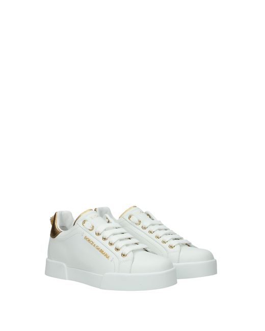 Dolce & Gabbana Sneakers Women White in White - Lyst
