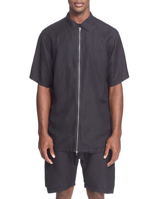 zipper shirt mens