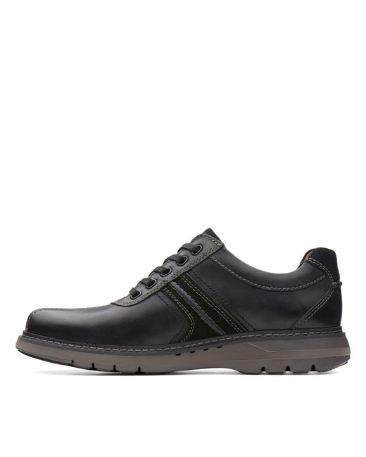 Clarks Leather Un Ramble Go in Black Leather (Black) for Men - Lyst