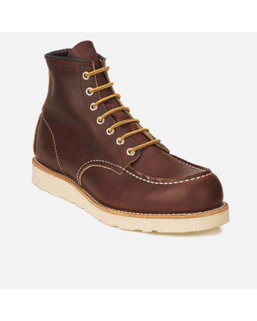 red wing mens lace up boots