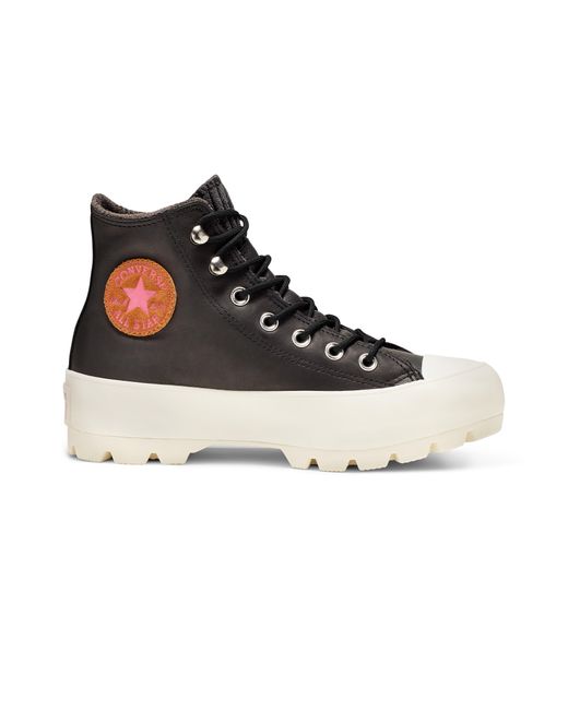 lugged leather chuck taylor allstar