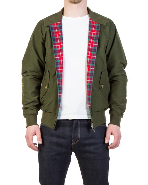 Download Lyst - Baracuta G9 Modern Classic Harrington Jacket Beech ...