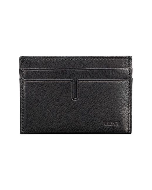 Tumi 'Chambers' Leather Money Clip Card Case in Black for Men | Lyst