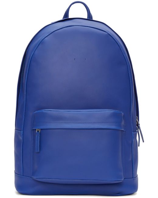 Download Pb 0110 Blue Leather Ca 6 Backpack in Blue - Save 51% | Lyst