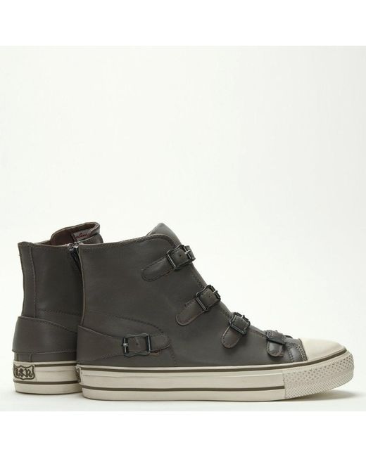 ladies leather high tops