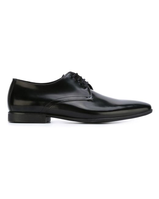 Kenzo Classic Derby Shoes in Black for Men | Lyst