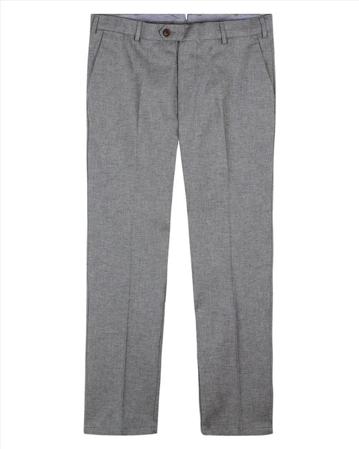 grey herringbone trousers mens