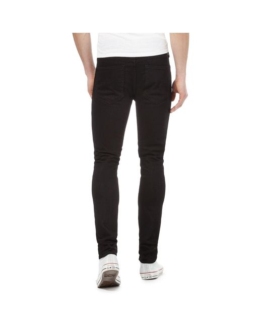 Red Herring Denim Skinny Jeans in Black for Men - Lyst