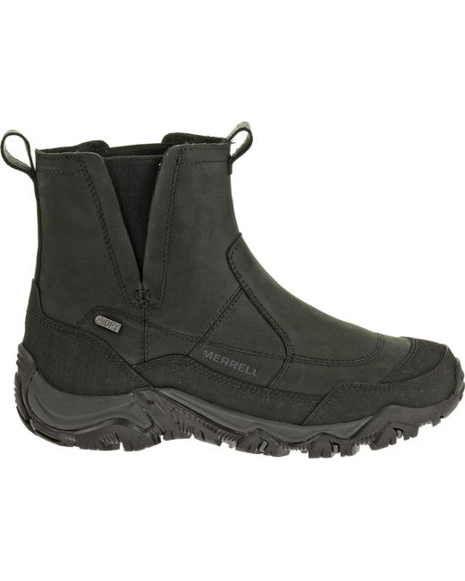 Merrell Polarand Rove Waterproof 200g Pull-on Winter Boots in Black for ...