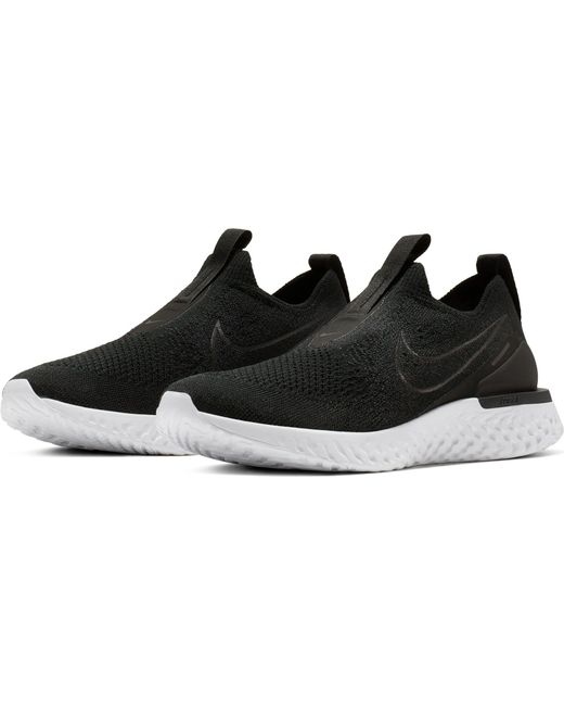 epic phantom react flyknit black
