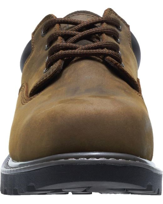 Wolverine Floorhand Oxford Steel Toe Work Shoes in Brown for Men Lyst