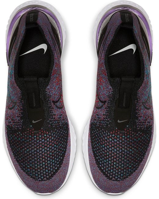 epic phantom react flyknit black