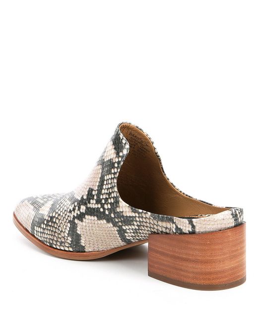 steve madden snake print slides