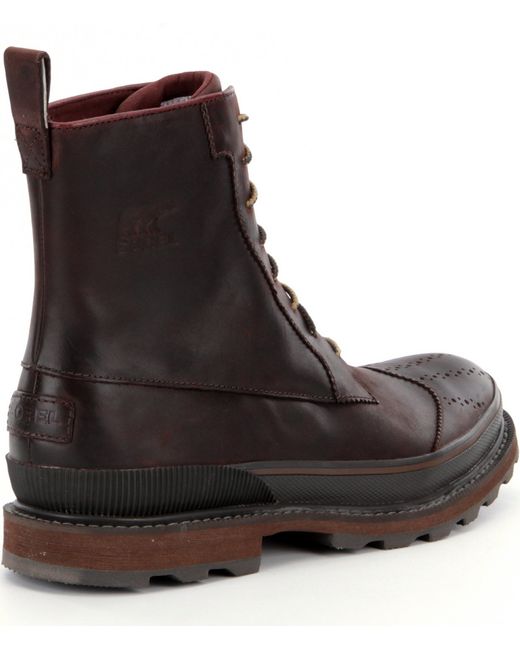 sorel wingtip boots