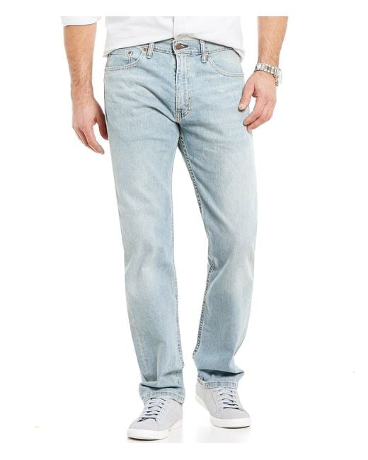 Levi's Levi ́s® 505® Regular-fit Straight-leg Jeans in Blue for Men | Lyst