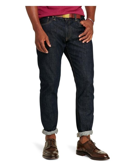 ralph lauren men's slim fit jeans