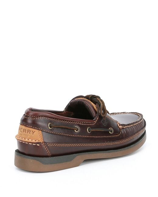 Lyst - Sperry Top-Sider Men's Mako 2-eye Boat Shoe in ...