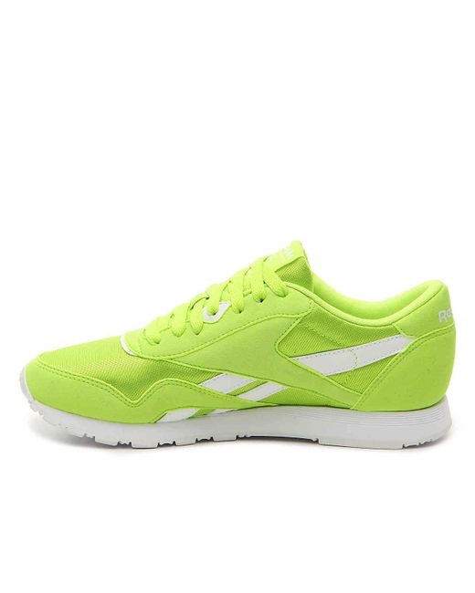 men's green reebok trainers