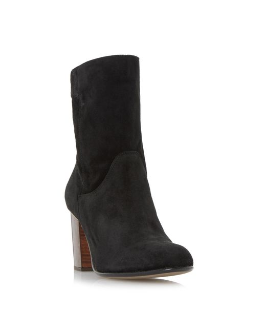 slouch heeled ankle boots