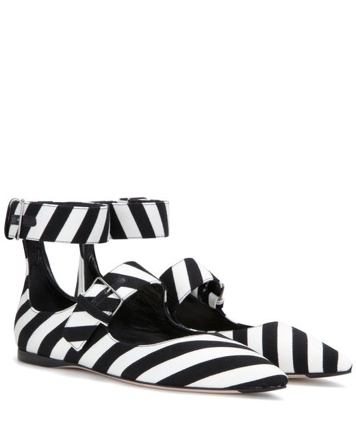 miu miu black flats