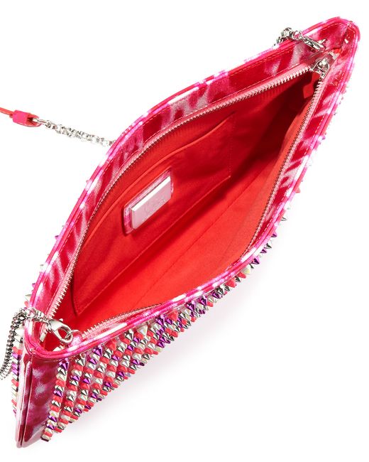 christian louboutin pink bag