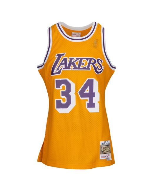 lakers jersey mitchell and ness