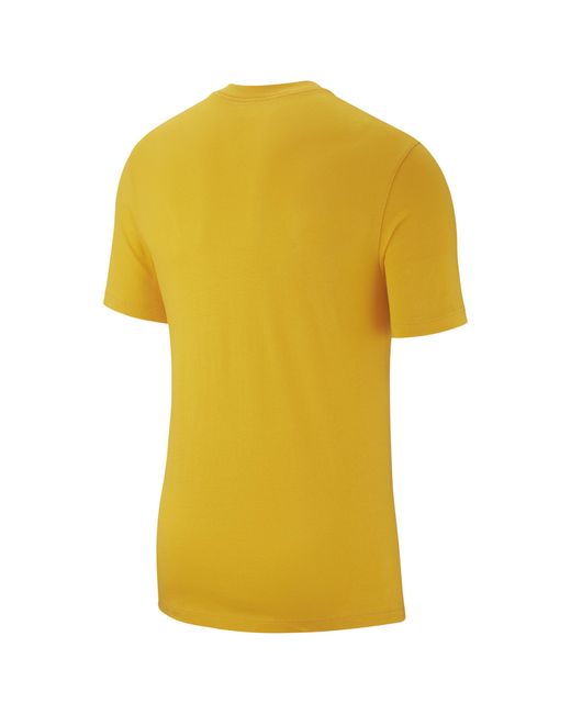 Nike Just Do It T-shirt in Yellow for Men - Lyst