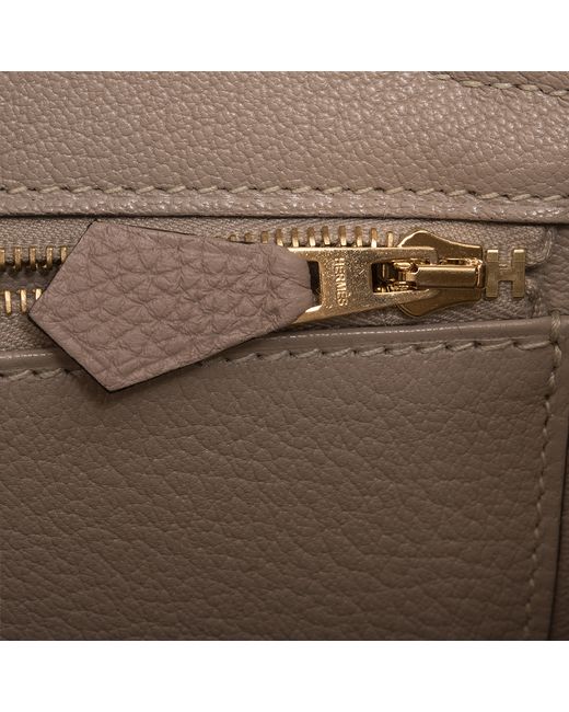 herme handbags - hermes gris tourterelle togo birkin with gold- grey 35 cm, small ...