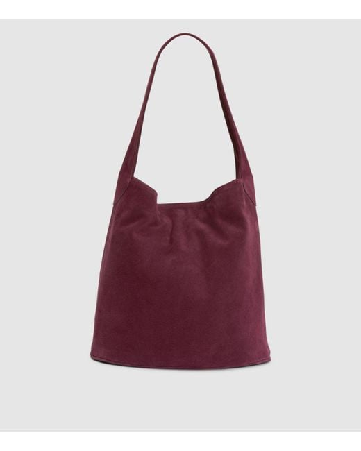Lyst Eileen Fisher Italian Suede Hobo Bucket Bag Eileen Fisher Multicolor Italian Suede Hobo Bucket Bag Lyst