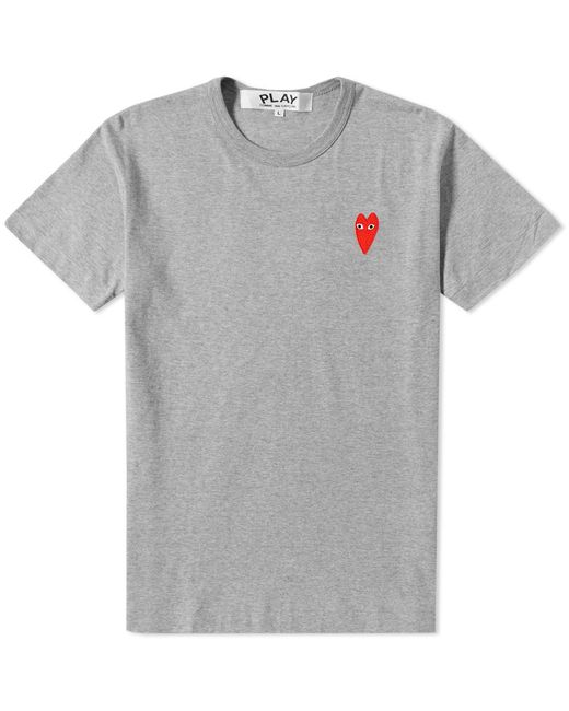 Lyst - Play comme des garçons Comme Des Garcons Play Large Heart Tee in ...