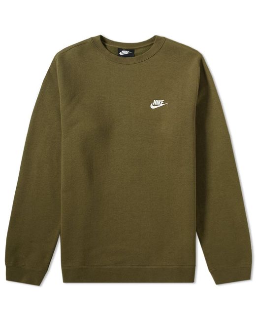 nike club crew sweater mens