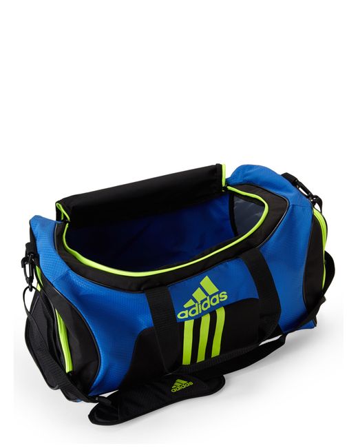 Adidas originals Black & Blue Scorer Medium Duffel in Blue for Men - Save 45% | Lyst