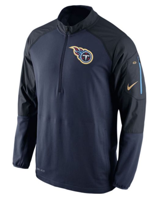 Download Nike Men's Tennessee Titans Champ Drive Hybrid Half-zip ...