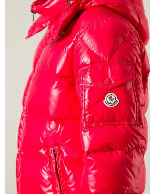 Moncler 'maya' Padded Jacket in Red for Men | Lyst