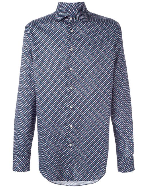 etro blue shirt