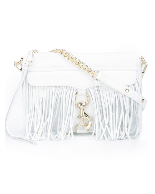 rebecca minkoff white handbag