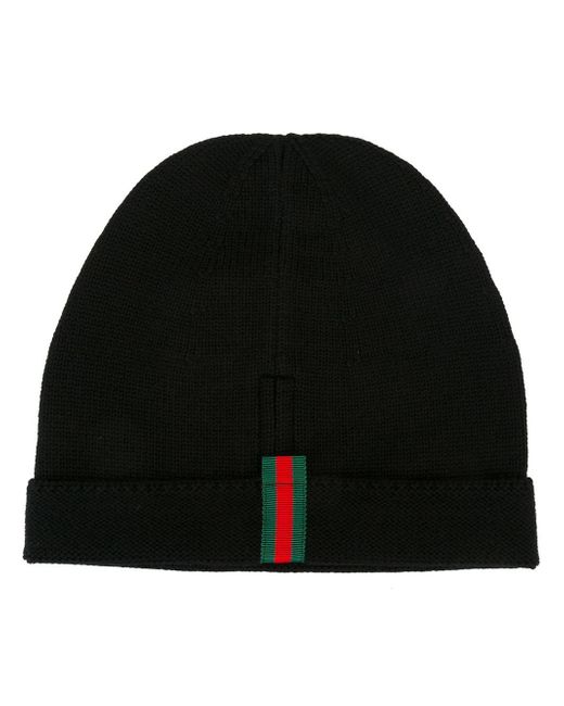 gucci hat stripe down middle