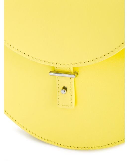 Pb 0110 Round Crossbody Bag in Yellow | Lyst