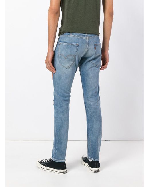 Levi's Distressed Jeans in Blue for Men | Lyst