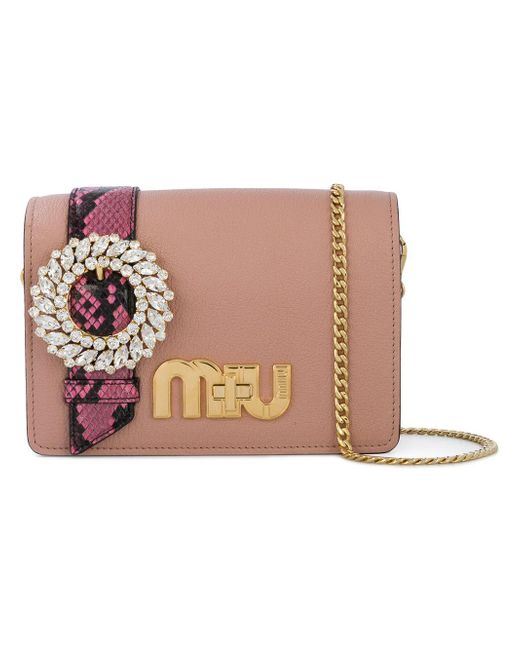 miu miu pink purse