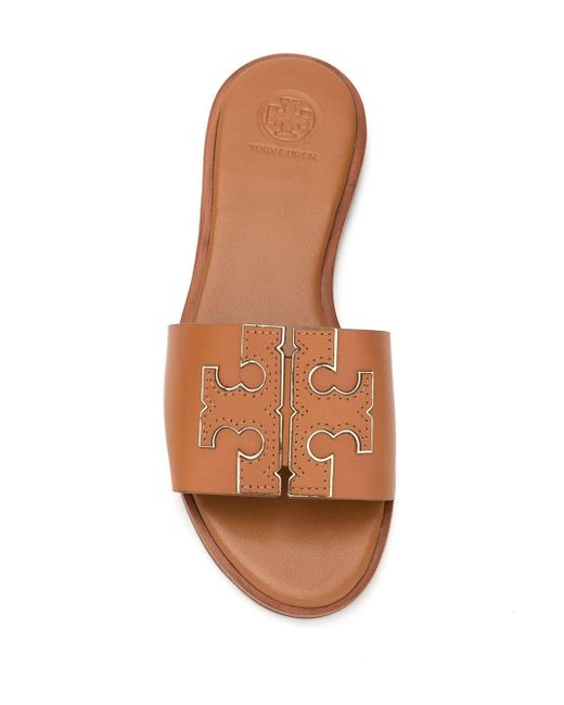 tory burch ines mid heel slide