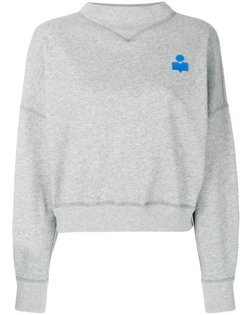 isabel marant logo sweatshirt