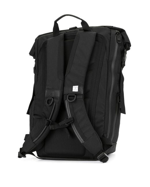 AS2OV Roll Top Backpack in Black for Men - Lyst