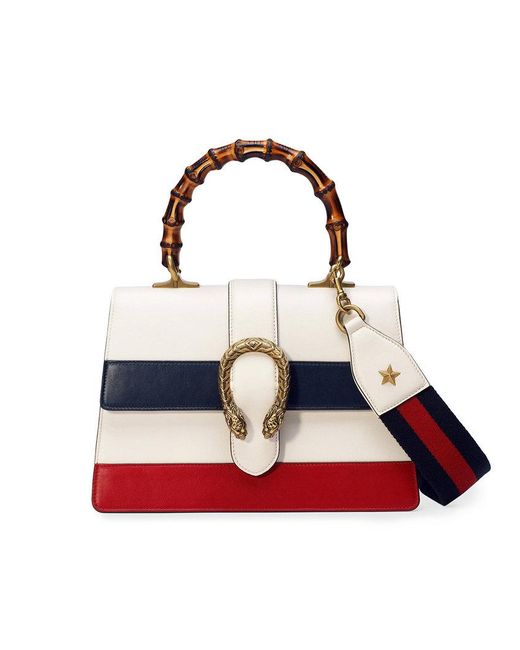 white top handle handbag