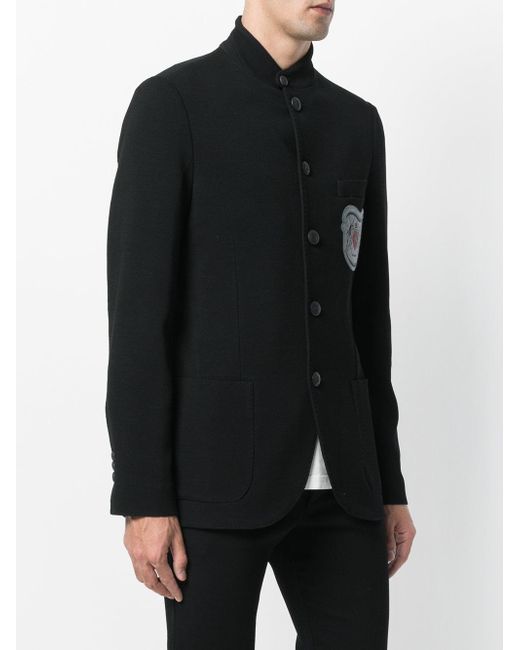 Blazer Appliqué Logo Noir Jo Fui No À gTgxnSwHq