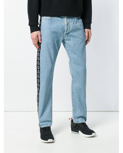 marcelo burlon x kappa track pants