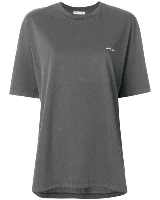 Balenciaga ® Cocoon T-shirt in Gray | Lyst