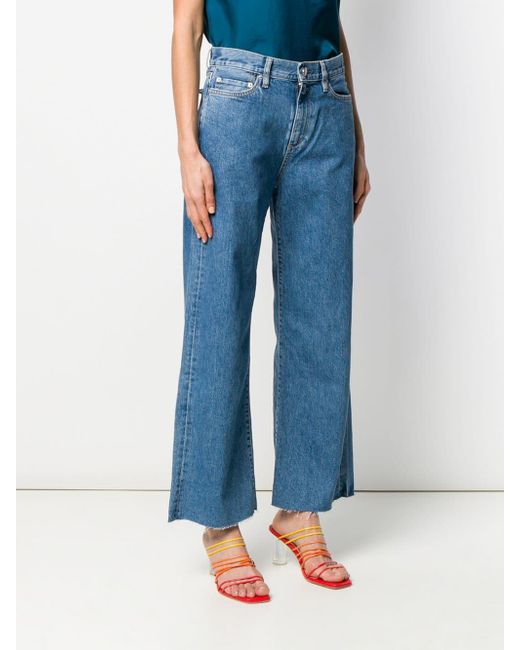 Simon Miller Wide-leg Jeans in Blue - Lyst