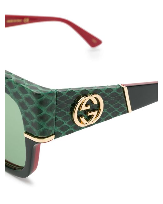 gucci snakeskin sunglasses