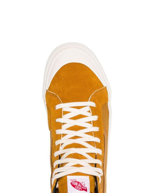 high top mustard vans